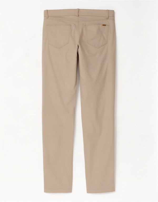Esprit Womens Slim Casual Trousers W34 L32 Beige Cotton