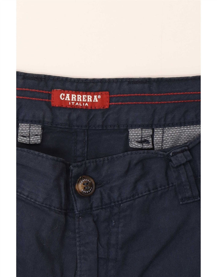Carrera Mens Cargo Shorts XL W38 Navy Blue