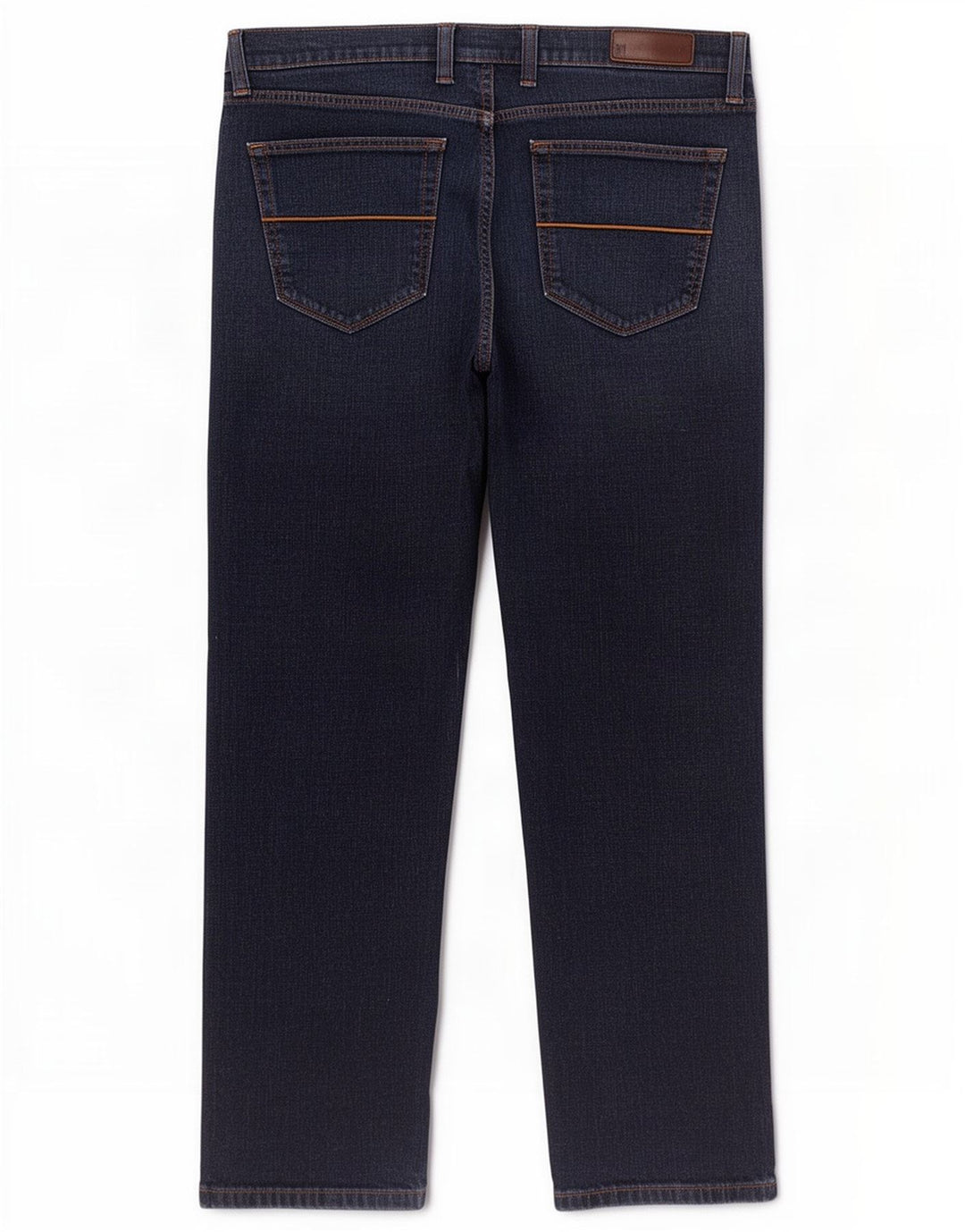 Marks & Spencer Mens Straight Jeans W36 L31 Navy Blue Cotton