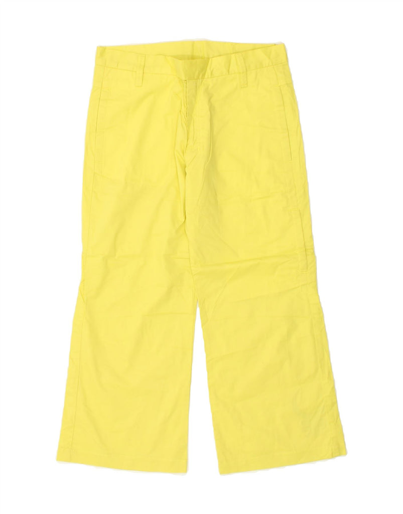 DIESEL Womens Capri Chino Trousers W26 L22 Yellow Cotton | Vintage Diesel | Thrift | Second-Hand Diesel | Used Clothing | Messina Hembry 