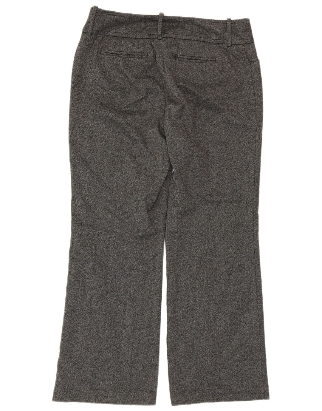 MOSSIMO Womens Straight Cropped Trousers US 10 Medium W30 L25 Grey