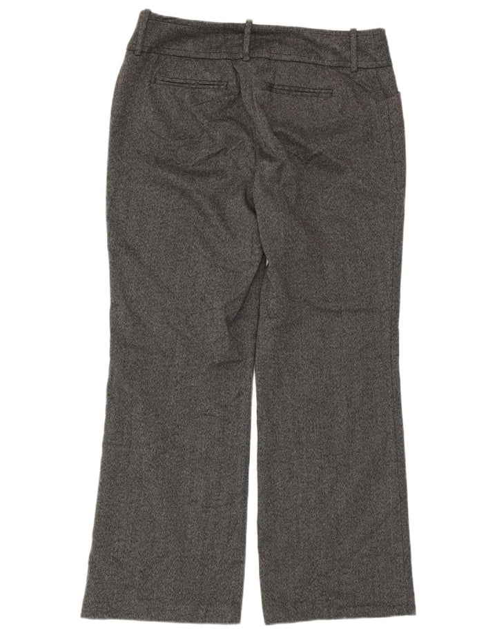MOSSIMO Womens Straight Cropped Trousers US 10 Medium W30 L25 Grey