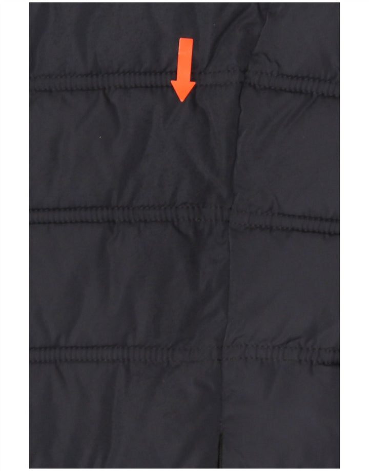 Geox Womens Respira Padded Jacket UK 16 Large  Navy Blue Polyester