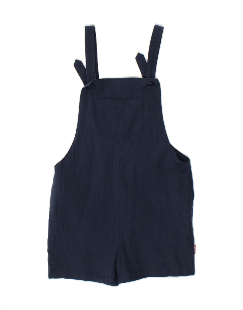MOSSIMO Womens Dungarees Shorts UK 10 Small Navy Blue Cotton | Vintage Mossimo | Thrift | Second-Hand Mossimo | Used Clothing | Messina Hembry 