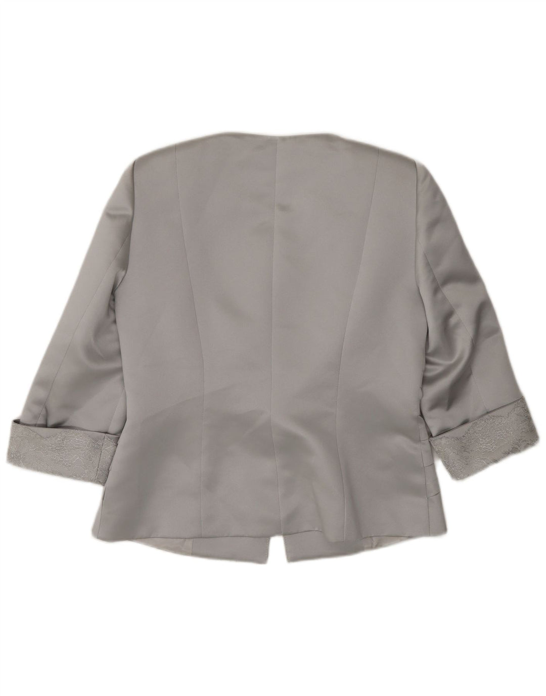 CARLA RUIZ Womens 2 Button 2 Piece Set EU 40 Medium Grey