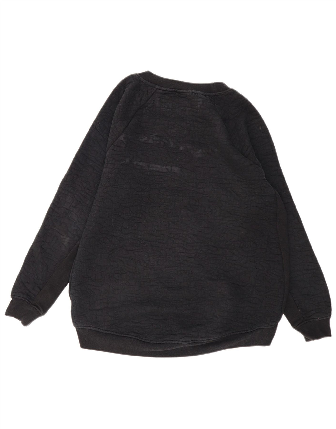 Nike Womens Sweatshirt Jumper Large Black Cotton
