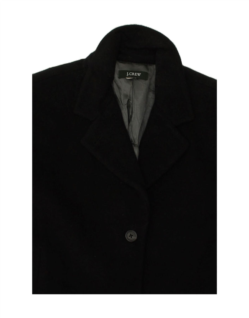 J. CREW Womens Overcoat UK 10 Small Black | Vintage J. Crew | Thrift | Second-Hand J. Crew | Used Clothing | Messina Hembry 