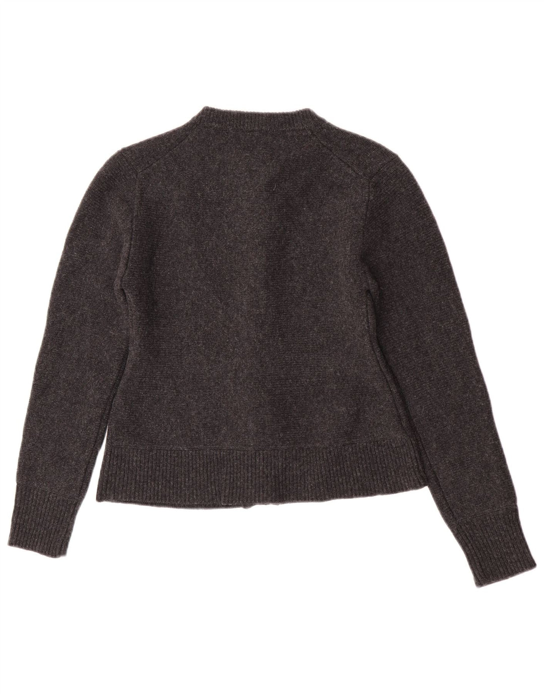 Zara Womens Cardigan Sweater UK 10 Small Grey Flecked