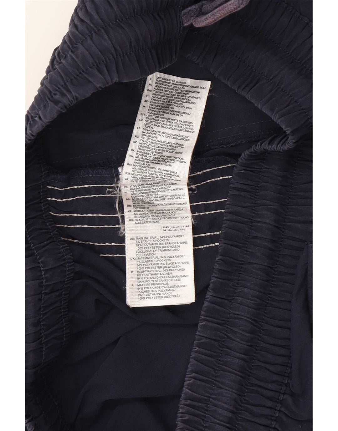 Adidas Mens Tracksuit Trousers Joggers Medium Navy Blue Polyester