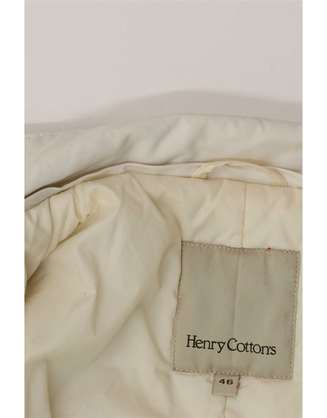 Henry Cottons Womens Utility Jacket IT 46 Large White Polyester