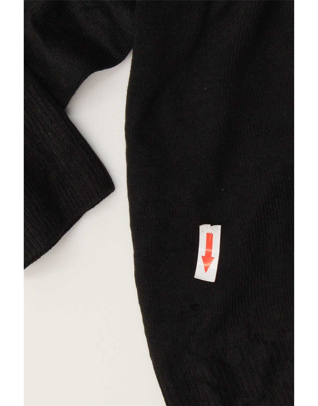 Marks & Spencer Mens V-Neck Jumper Sweater Large Black Acrylic