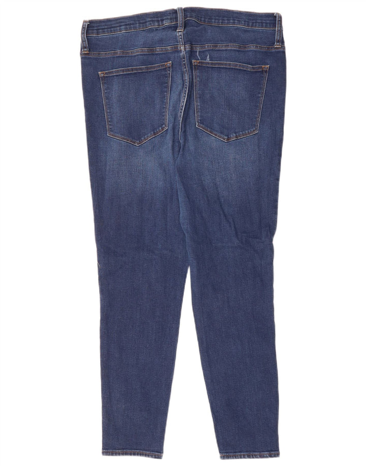 J. CREW Womens High Rise Skinny Jeans W33 L28 Blue