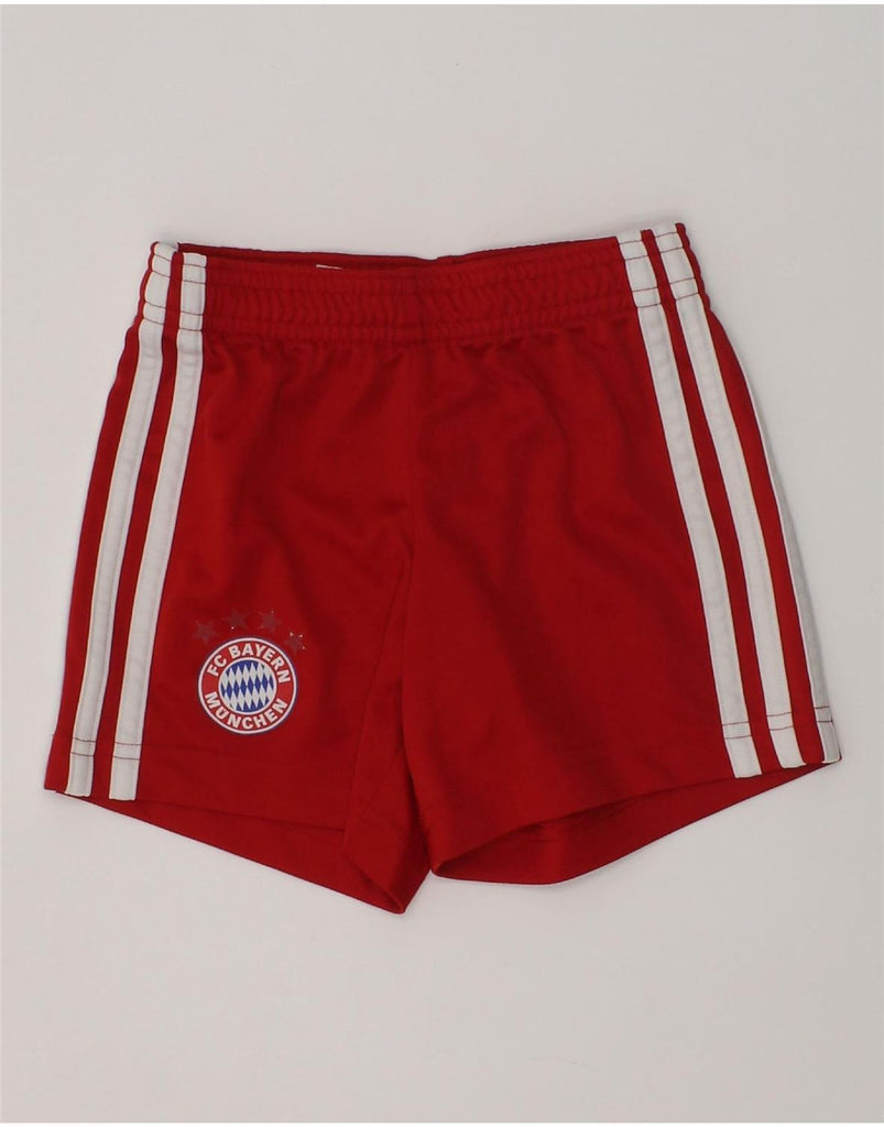 ADIDAS Boys Sport Shorts 2-3 Years Red Polyester | Vintage Adidas | Thrift | Second-Hand Adidas | Used Clothing | Messina Hembry 