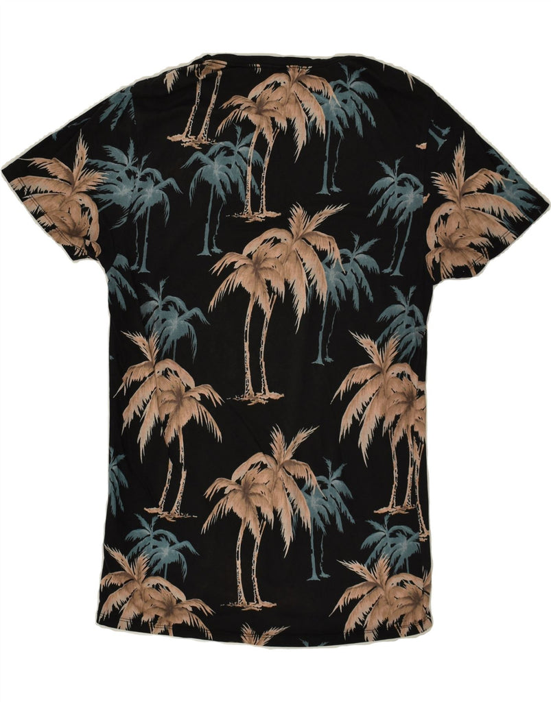 SCOTCH & SODA Mens T-Shirt Top Small Black Cotton Hawaiian | Vintage Scotch & Soda | Thrift | Second-Hand Scotch & Soda | Used Clothing | Messina Hembry 