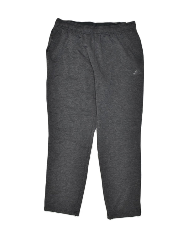 ADIDAS Mens Tracksuit Trousers Large Grey Polyester