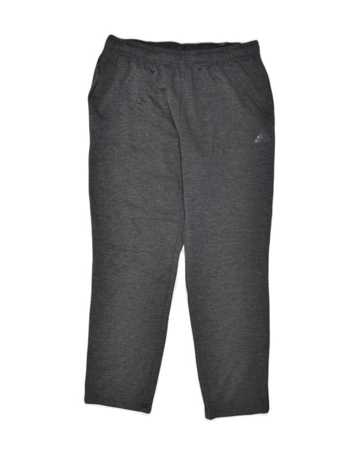 ADIDAS Mens Tracksuit Trousers Large Grey Polyester