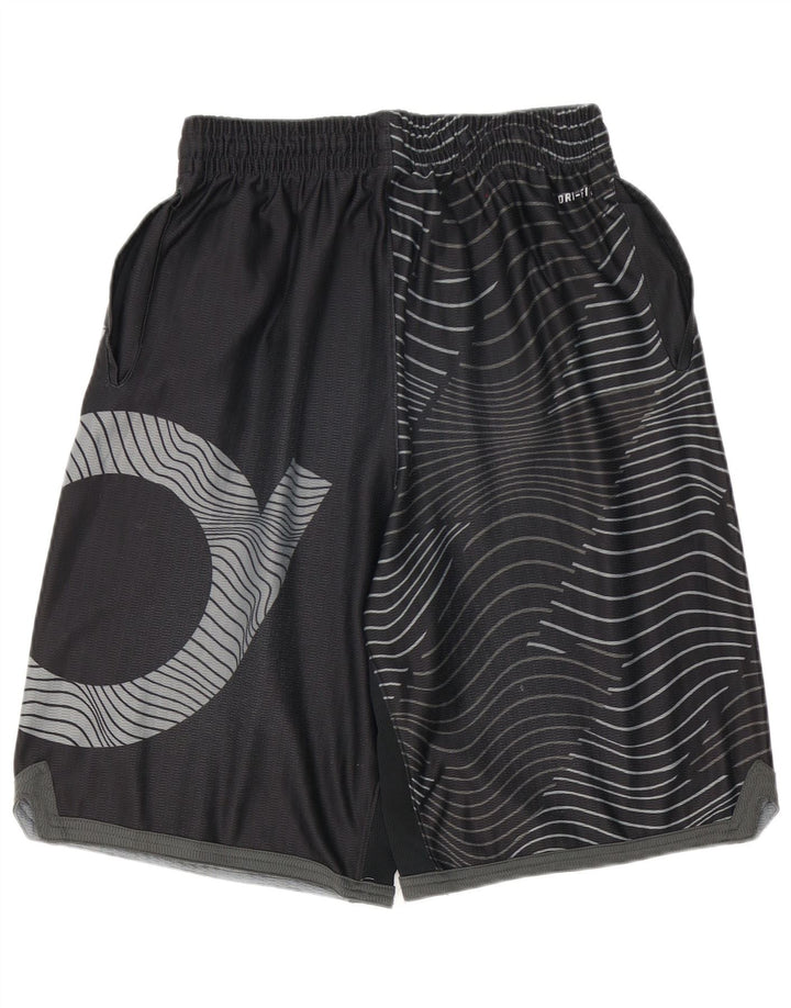 NIKE Mens Dri Fit Sport Shorts Large  Black Geometric Polyester