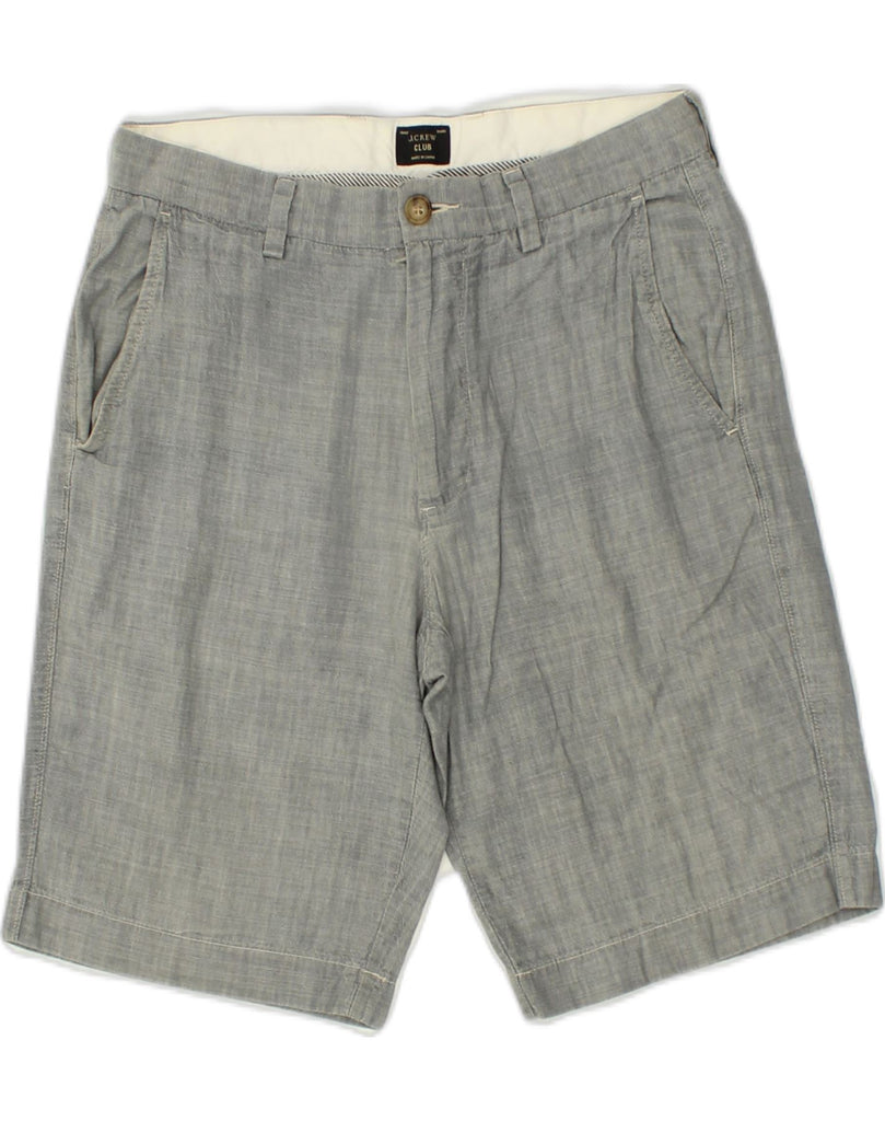 J. CREW Mens Chino Shorts W30 Medium Grey Cotton | Vintage J. Crew | Thrift | Second-Hand J. Crew | Used Clothing | Messina Hembry 