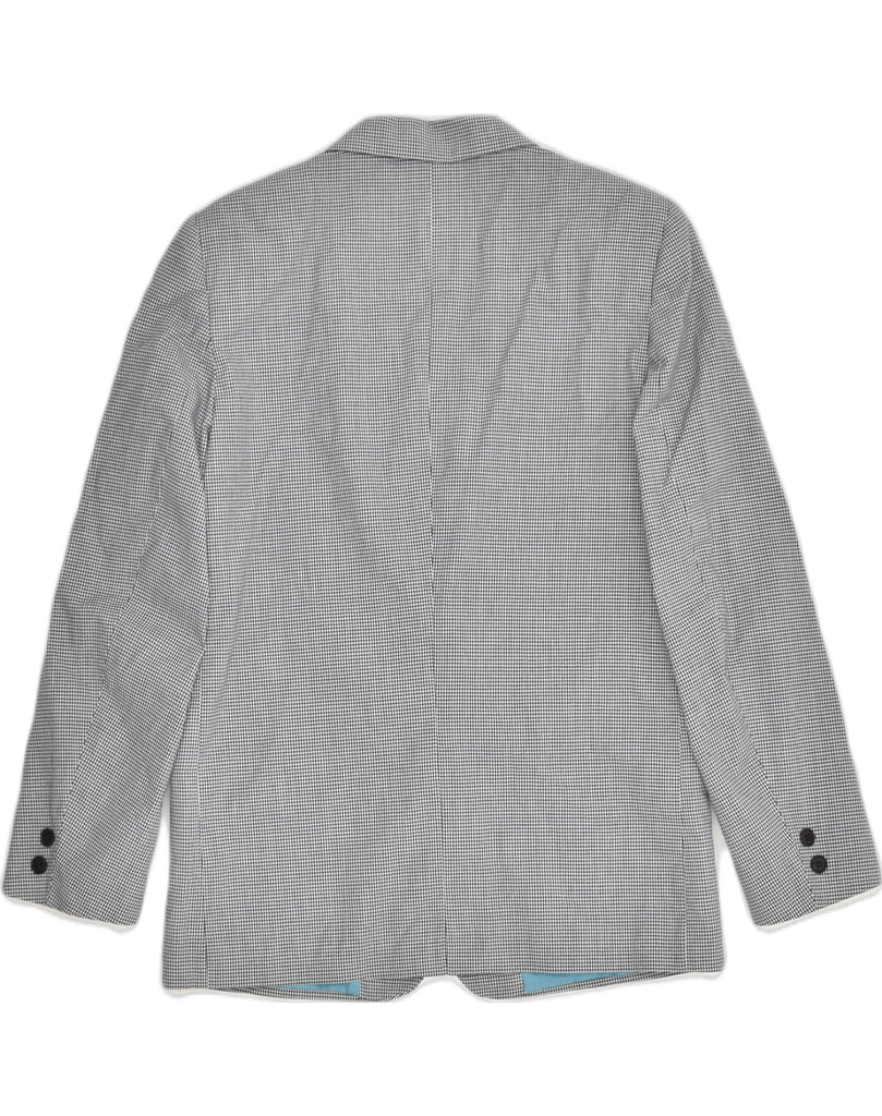 PEPPERINO Boys 2 Button Blazer Jacket 15-16 Years Grey Check Polyester | Vintage Pepperino | Thrift | Second-Hand Pepperino | Used Clothing | Messina Hembry 