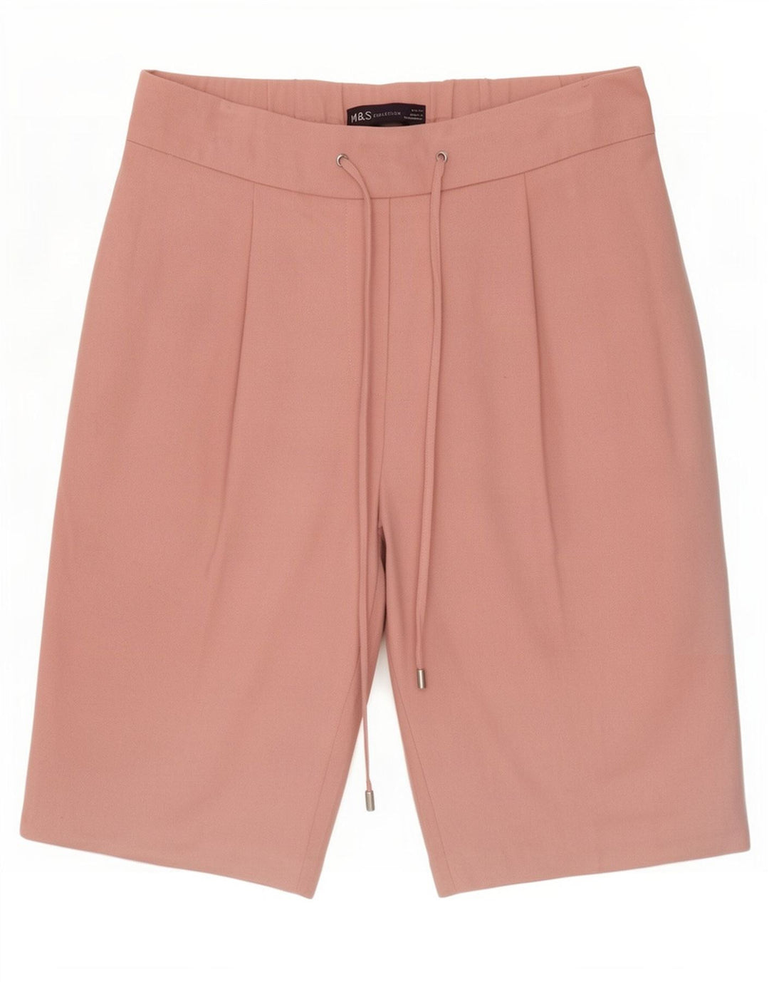 Marks & Spencer Womens Bermuda Shorts UK 12 Medium W30 Pink Polyester
