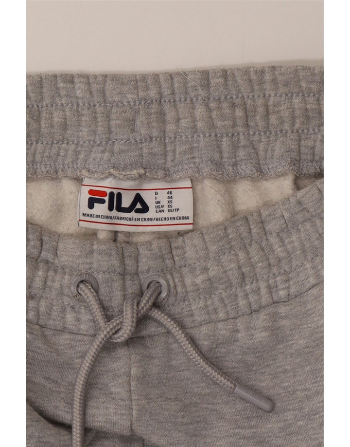 Fila Mens Cargo Tracksuit Trousers Joggers XS  Grey Cotton