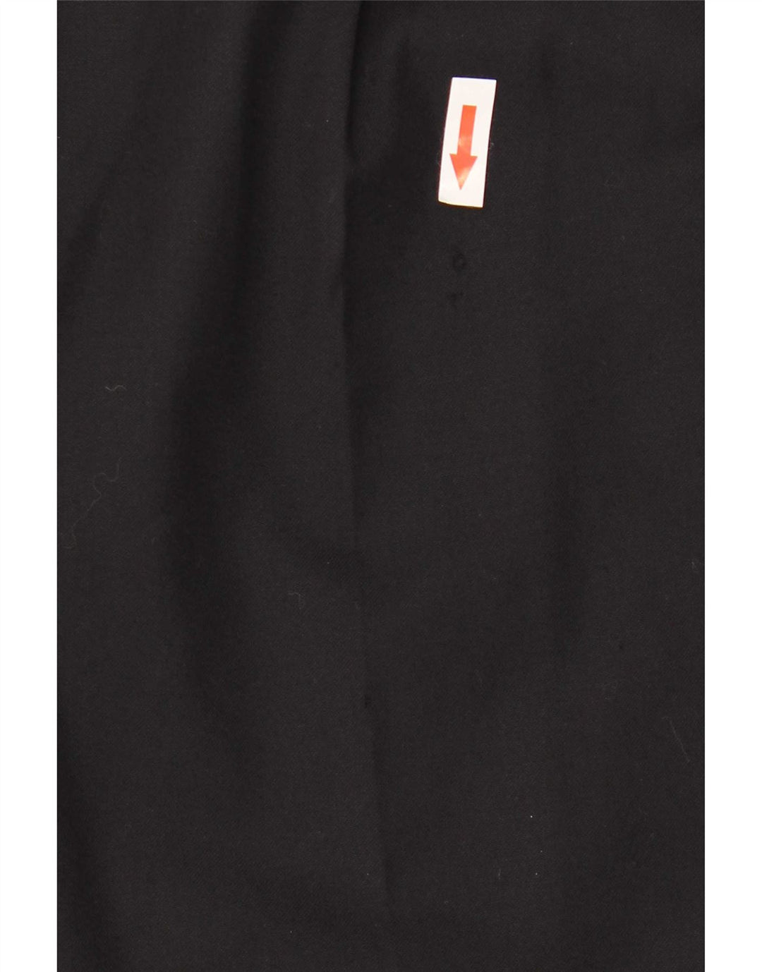 Marks & Spencer Mens Pegged Suit Trousers W38 L31 Black Polyester