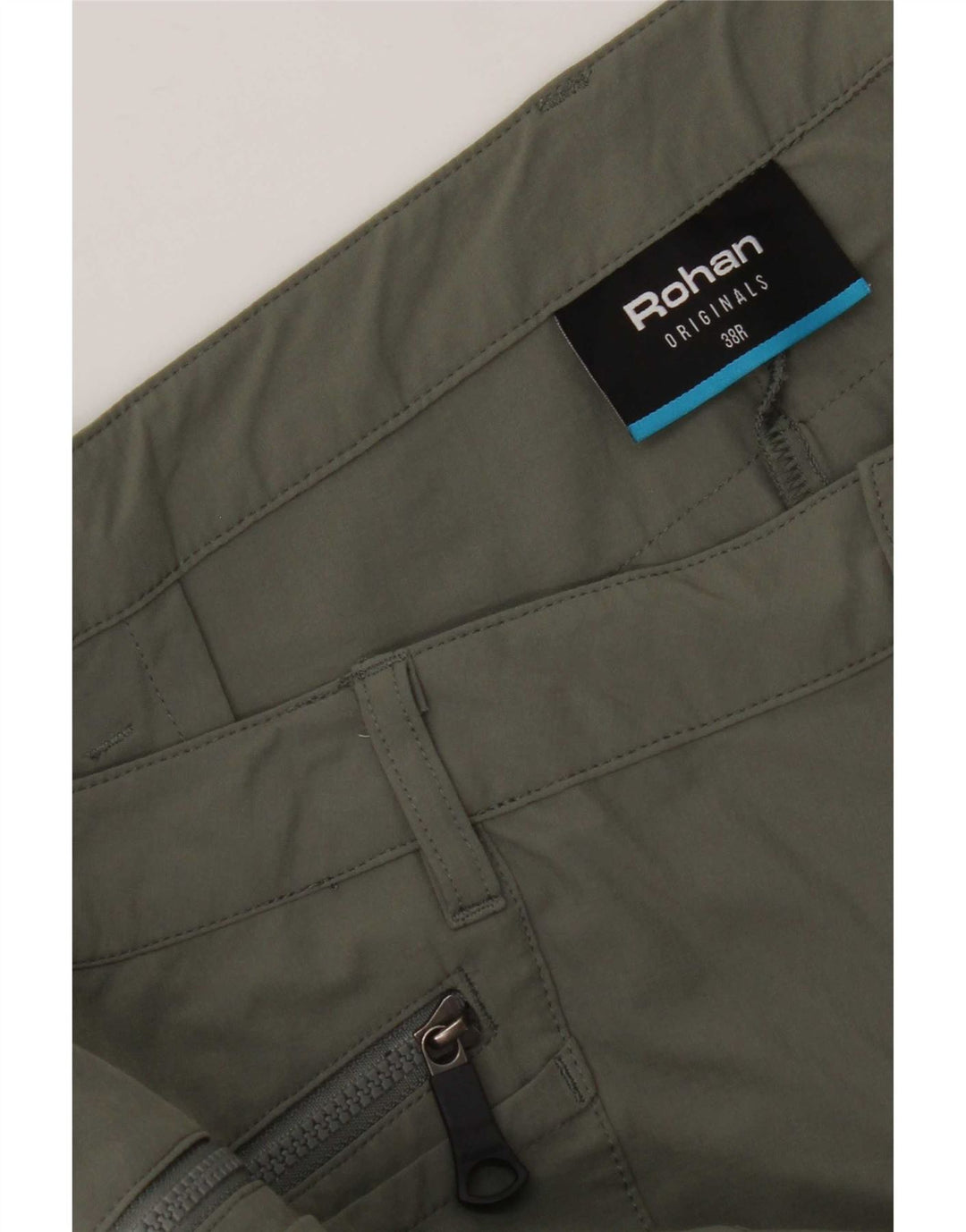 Rohan Mens Hiking Cargo Trousers W38 L30 Green