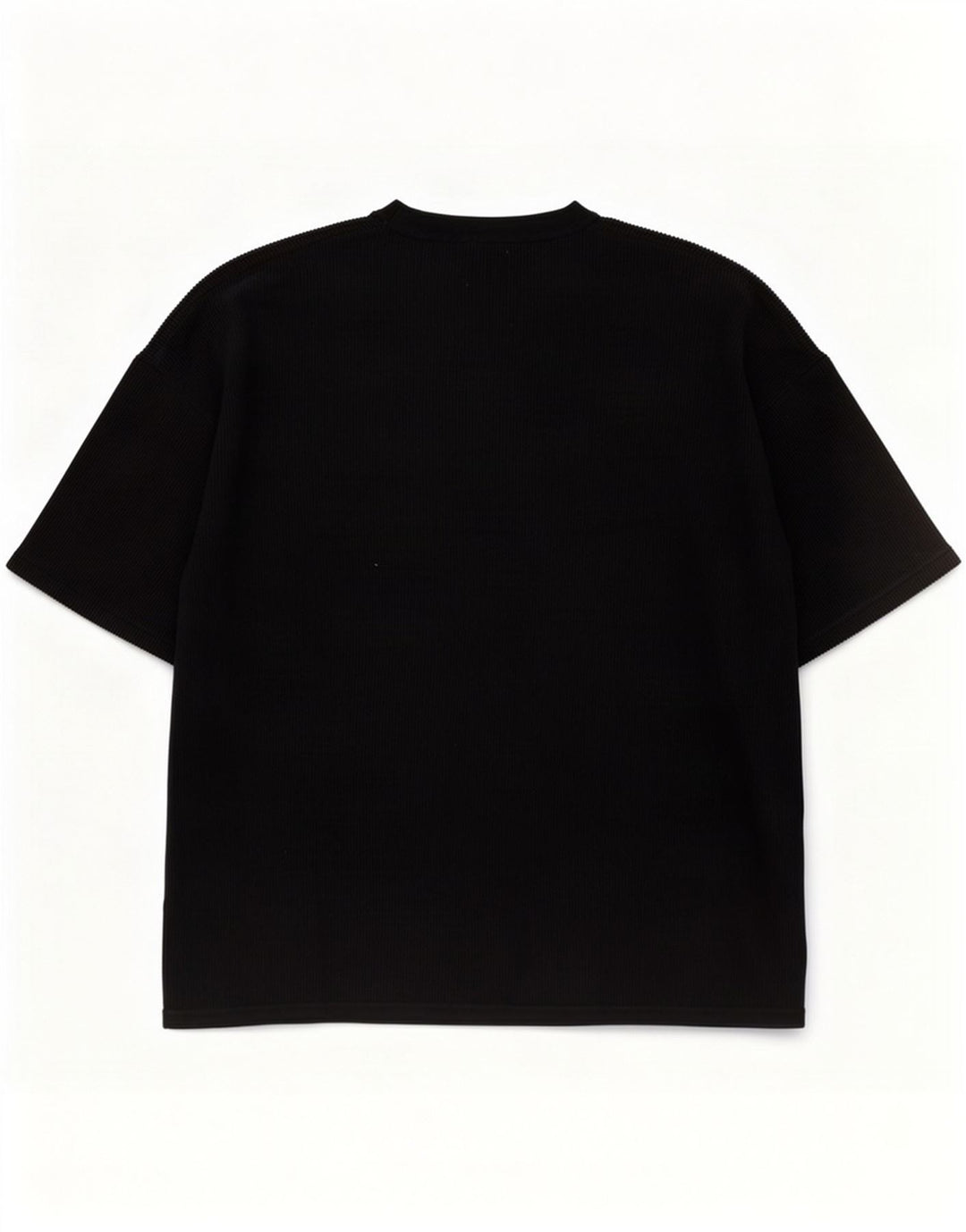 Zara Mens T-Shirt Top Large Black Cotton