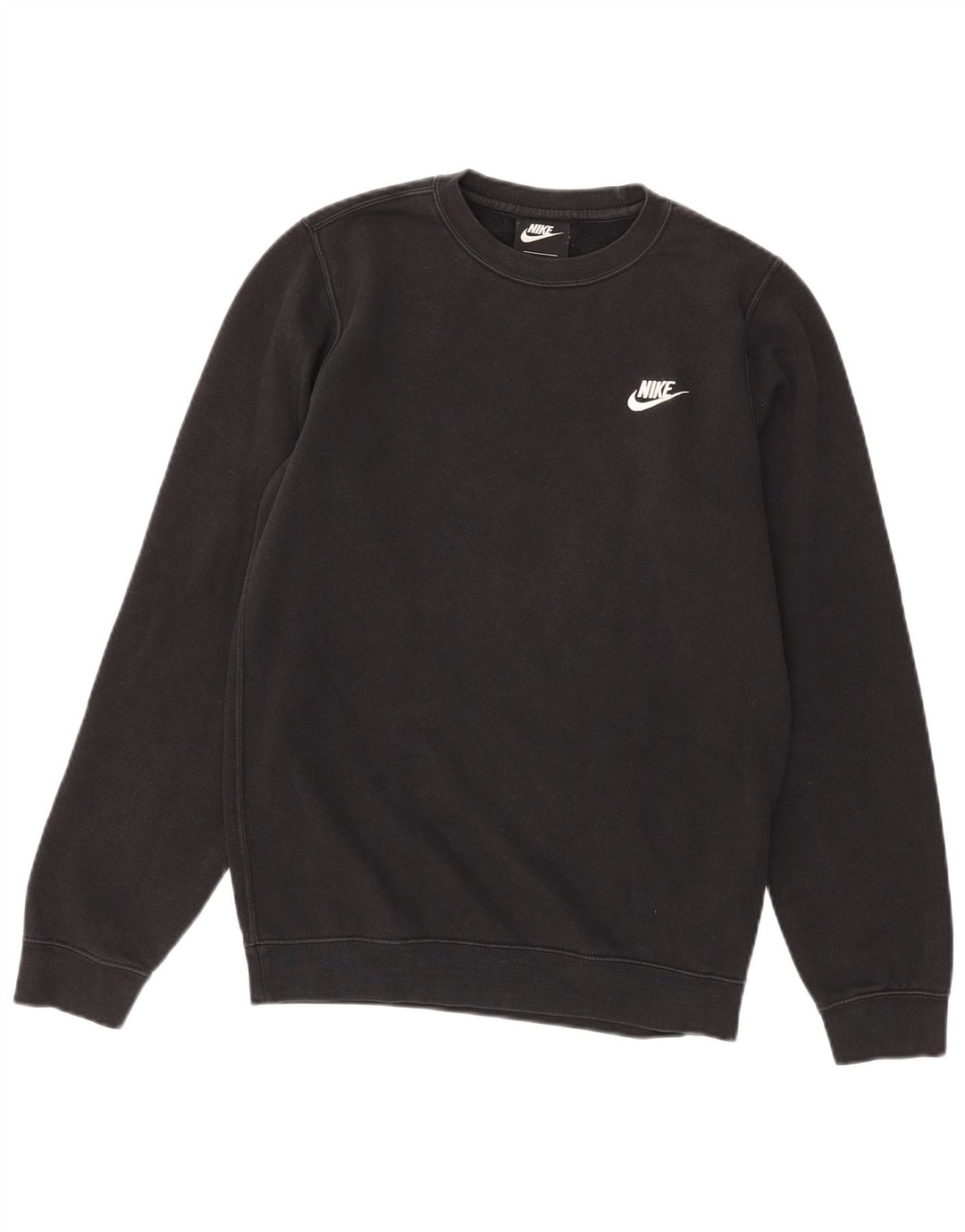 Nike Mens Sweatshirt Jumper XS Black Cotton