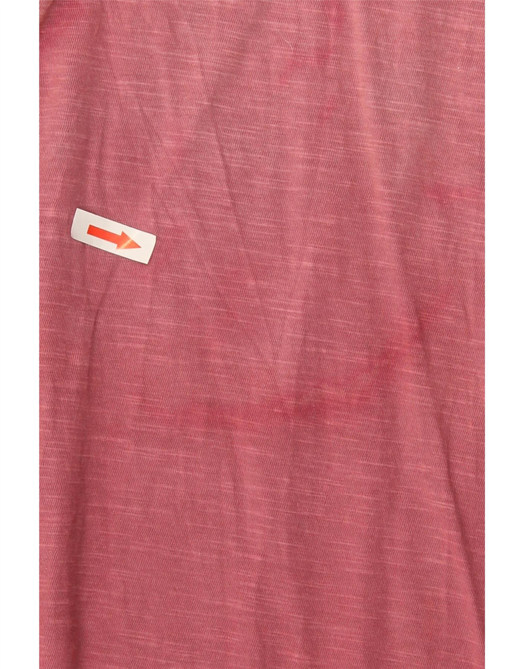 Jack & Jones Mens T-Shirt Top Large Pink Flecked Cotton