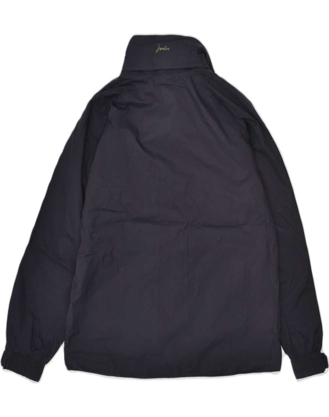 JOULES Womens Windbreaker Jacket UK 8 Small Navy Blue Polyester | Vintage Joules | Thrift | Second-Hand Joules | Used Clothing | Messina Hembry 