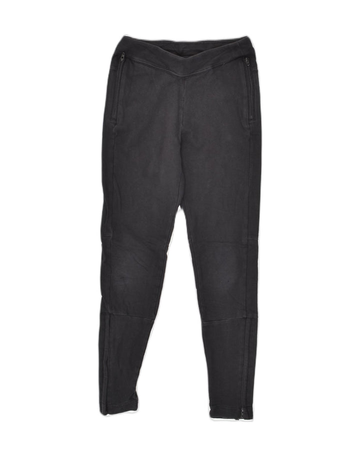 ADIDAS Girls Tracksuit Trousers 9-10 Years Black Cotton | Vintage Adidas | Thrift | Second-Hand Adidas | Used Clothing | Messina Hembry 