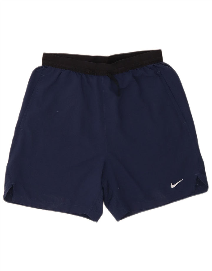 Nike Boys Dri Fit Sport Shorts 13-14 Years  Navy Blue Polyester