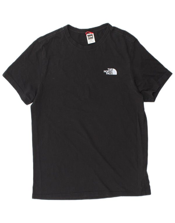 THE NORTH FACE Mens T-Shirt Top Medium Black Cotton