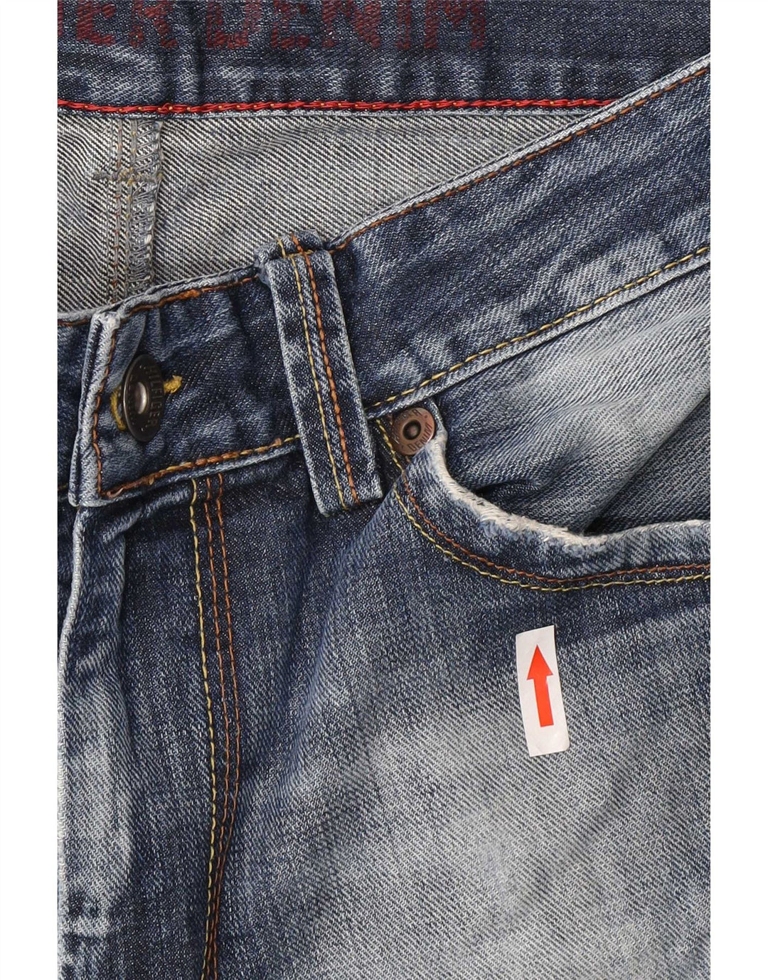 Tommy Hilfiger Mens Straight Jeans W34 L32 Blue