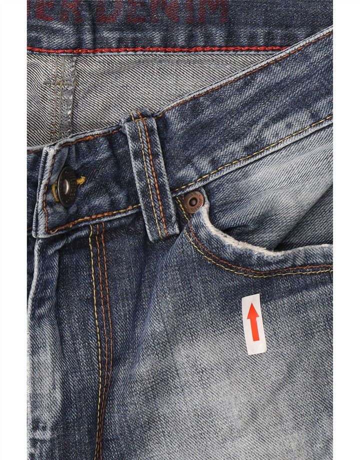 Tommy Hilfiger Mens Straight Jeans W34 L32 Blue