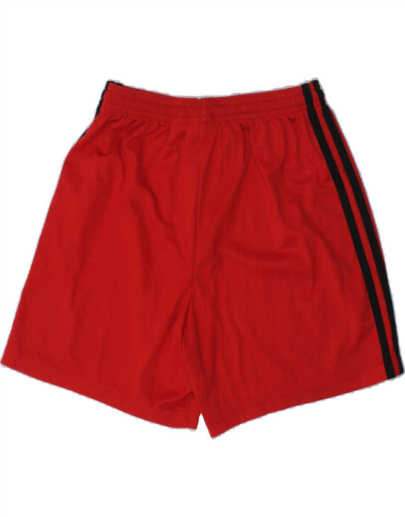 ADIDAS Boys Sport Shorts 11-12 Years Red Polyester | Vintage Adidas | Thrift | Second-Hand Adidas | Used Clothing | Messina Hembry 