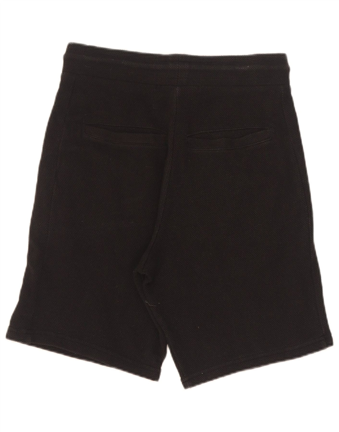 Zara Womens Sport Shorts UK 10 Small Black Cotton