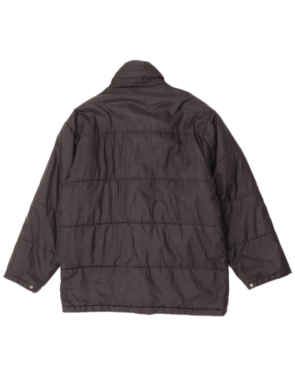 Egon Von Furstenberg Mens Padded Jacket UK 40 Large Black