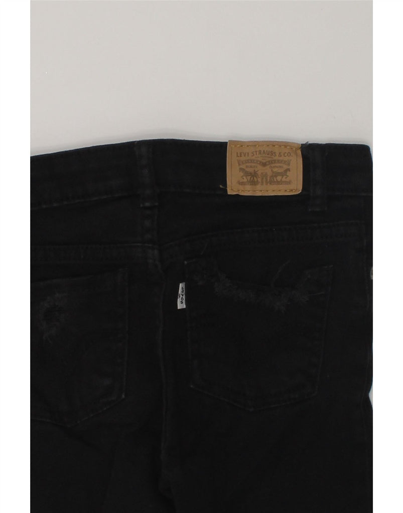 LEVI'S Girls 710 Distressed Super Skinny Jeans 5-6 Years W20 L18  Black | Vintage Levi's | Thrift | Second-Hand Levi's | Used Clothing | Messina Hembry 