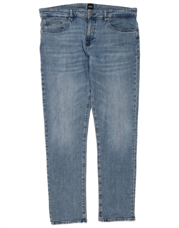 Hugo Boss Mens Delaware Slim Jeans W36 L32 Blue