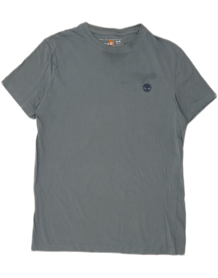 Timberland Mens Slim Fit T-Shirt Top Medium Blue