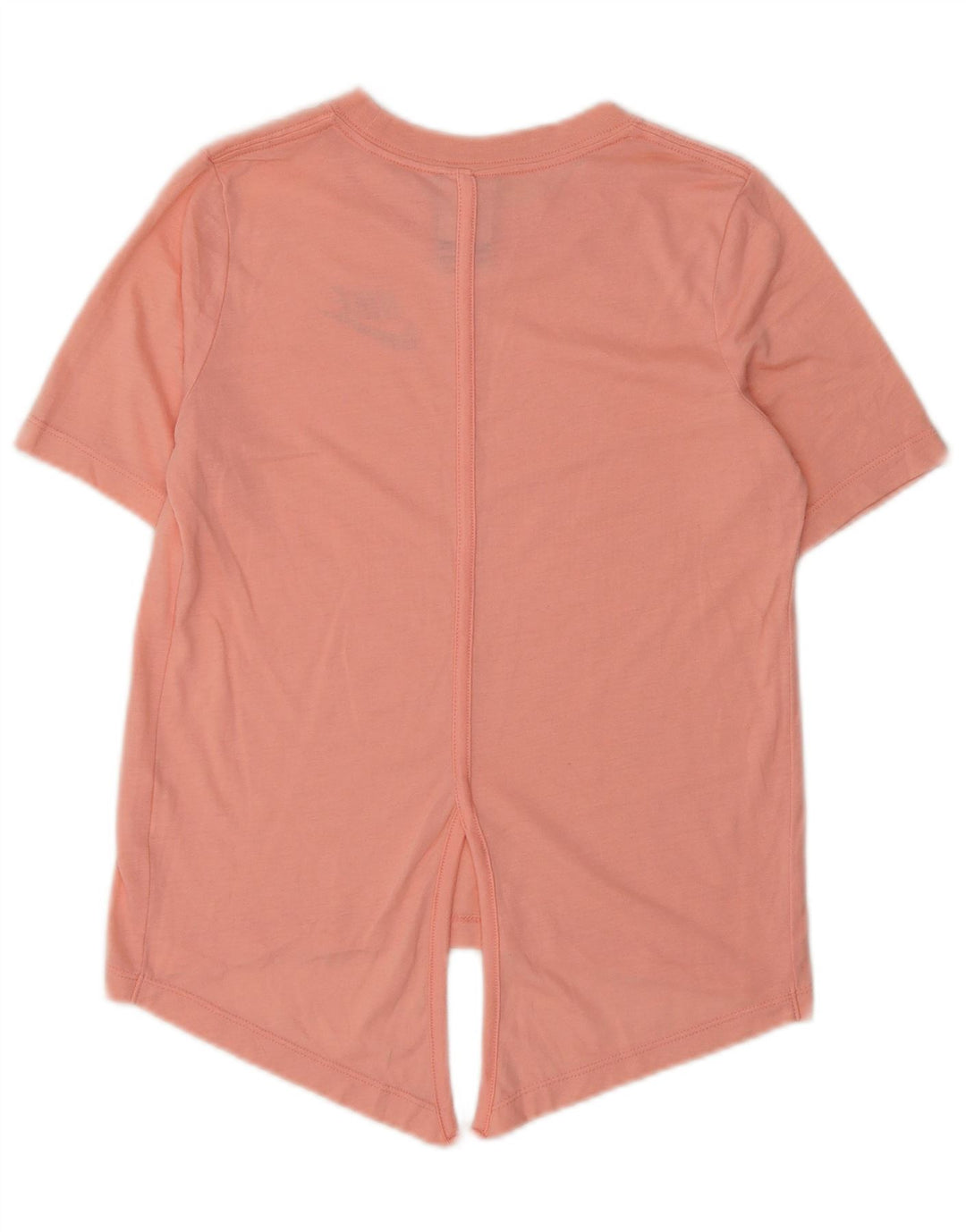 Nike Girls Asymmetric T-Shirt Top 10-11 Years Medium Pink