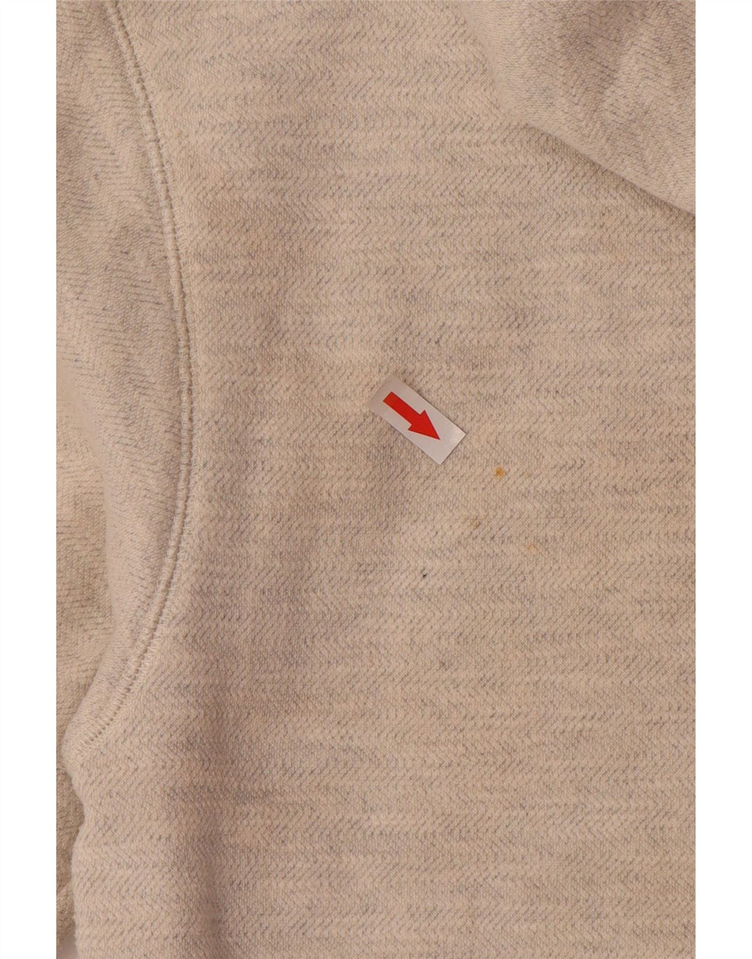 BILLABONG Womens Zip Hoodie Sweater UK 8 Small  Grey Colourblock