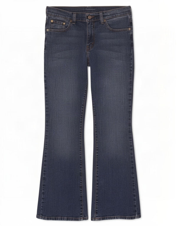 Levi's Womens 515 Bootcut Jeans US 8 Medium W30 L31 Blue Cotton