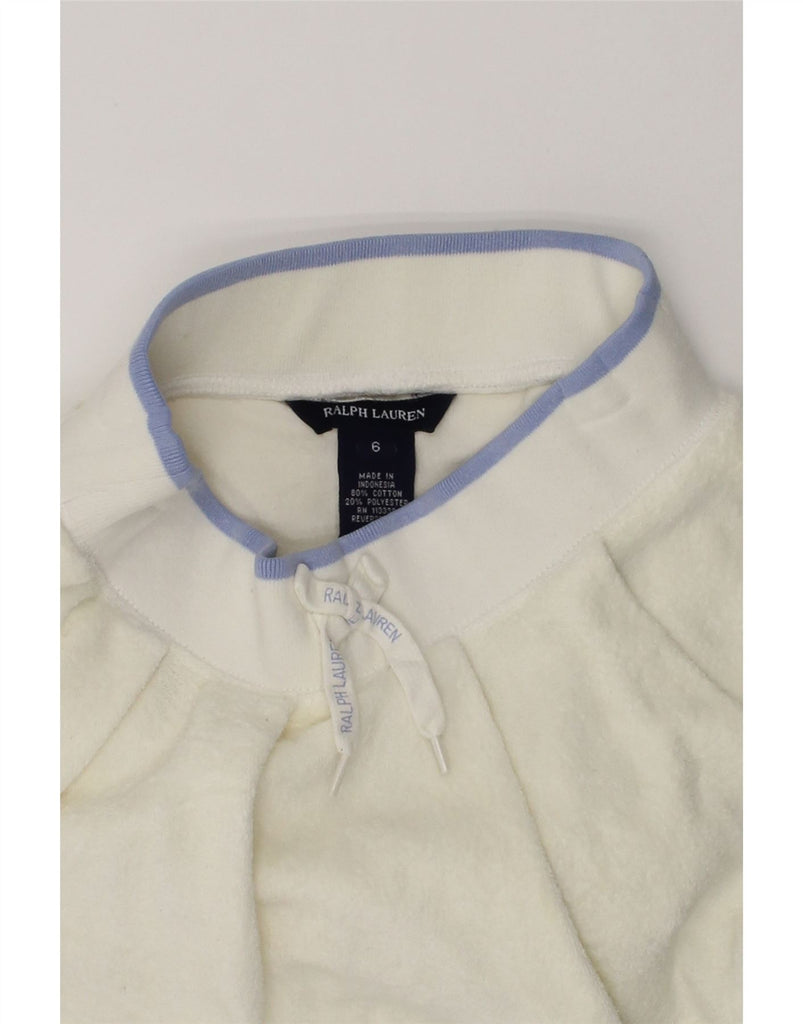 RALPH LAUREN Girls Tennis Skirt 5-6 Years Off White Cotton | Vintage Ralph Lauren | Thrift | Second-Hand Ralph Lauren | Used Clothing | Messina Hembry 