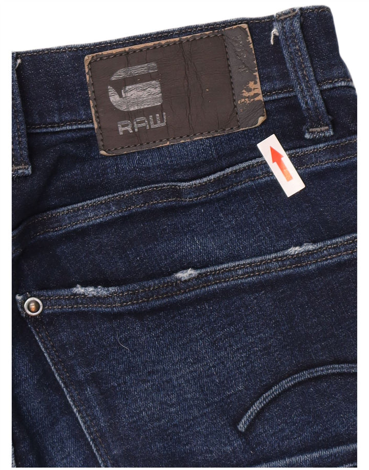 G-Star Mens Revend Slim Jeans W32 L32 Blue Cotton