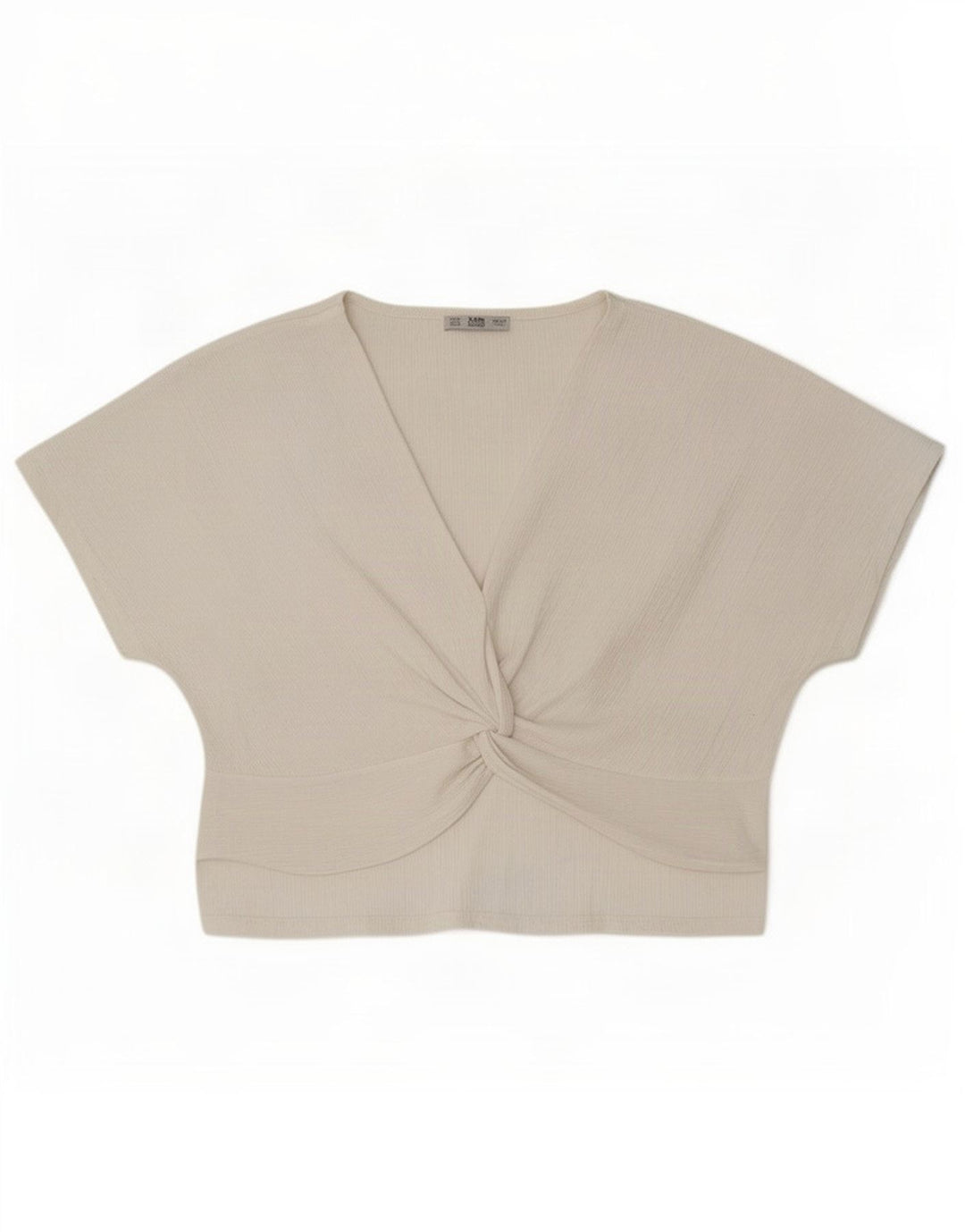 Zara Womens Blouse Top UK 14 Medium White Polyester