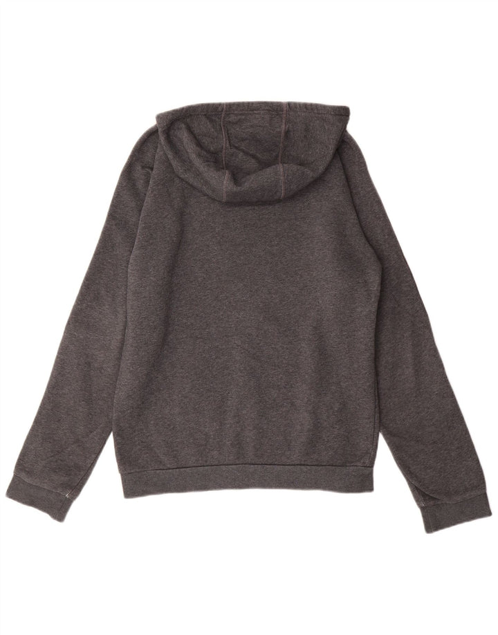 ADIDAS Mens Hoodie Jumper Small Grey Cotton