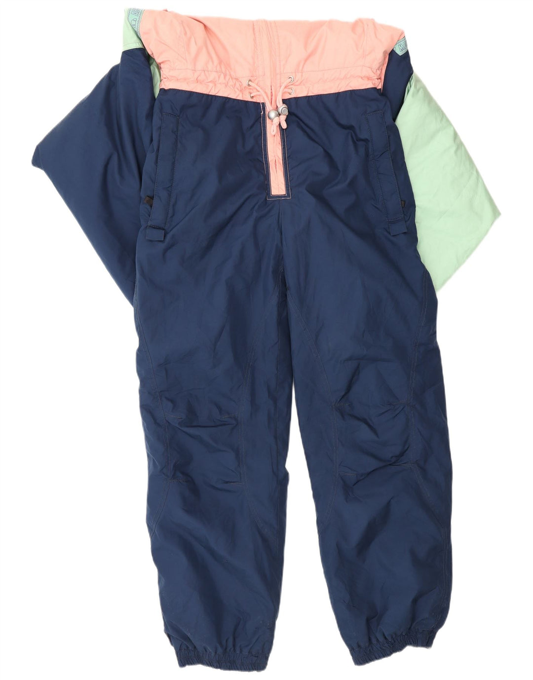 Ellesse Womens Graphic Ski Jumpsuit IT 42 Medium Multicoloured Colourblock